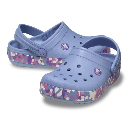 Crocs Toddler Crocband Glow Confetti Band Clog